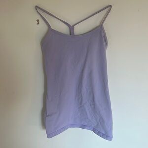 Lulu lemon tank with built in support. A-B cup. Size 6.
